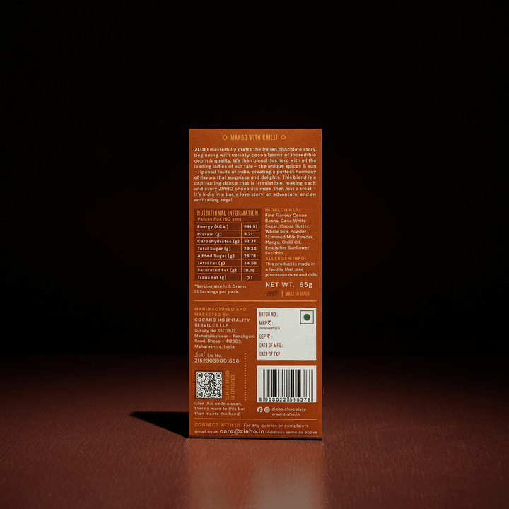 55% Dark Milk Mango And Chilli