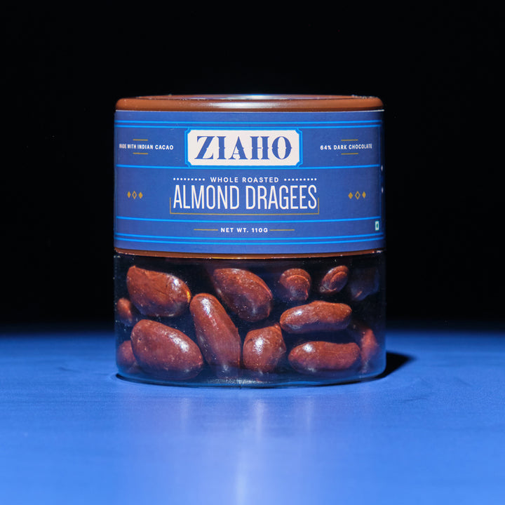Almond dragees - 64% Dark Chocolate